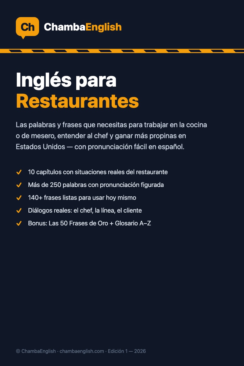 Inglés para Restaurantes